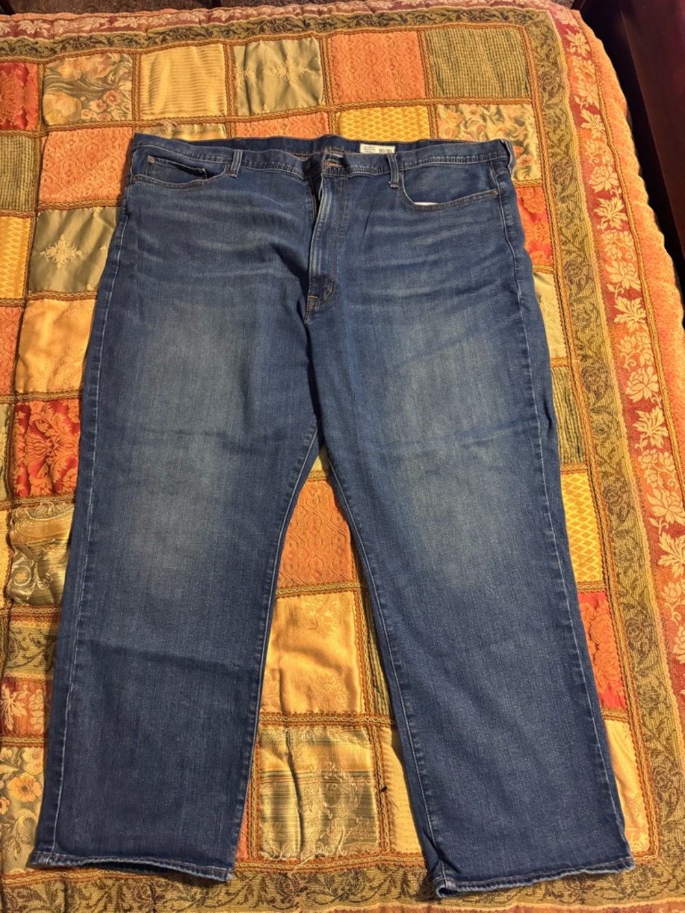 Cremieux Men’s 50x30 Dark Wash Straight Leg Jeans